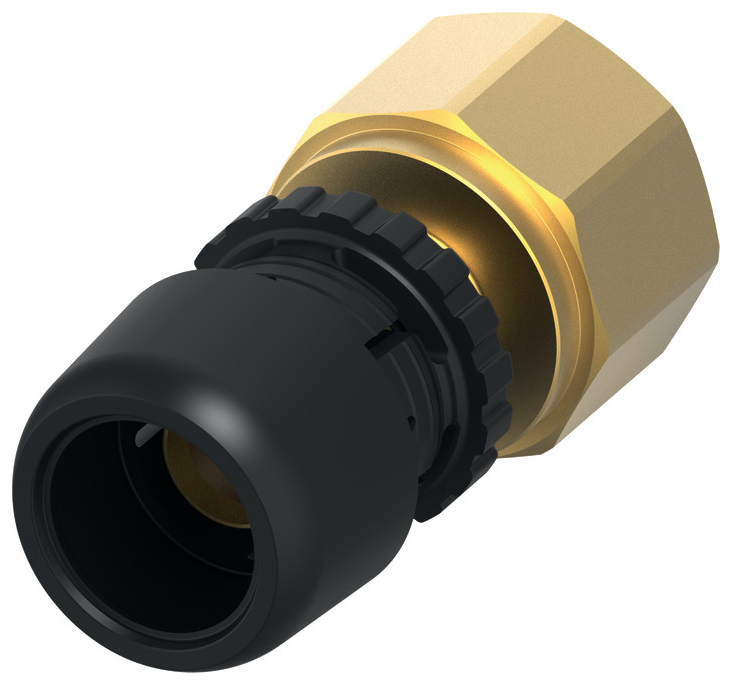 TECElogo-Ax Übergangsmuffe 16 mm x 1/2'' IG Siliziumbronze 8802001 - Bild 1