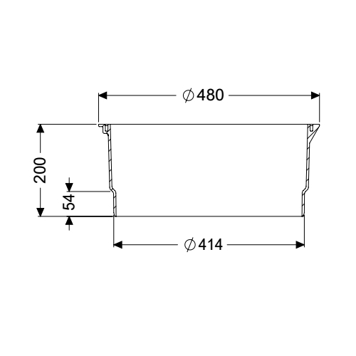 KESSEL Verlängerungsstück mit Dichtung 83070, Höhe 180 mm - Bild 2