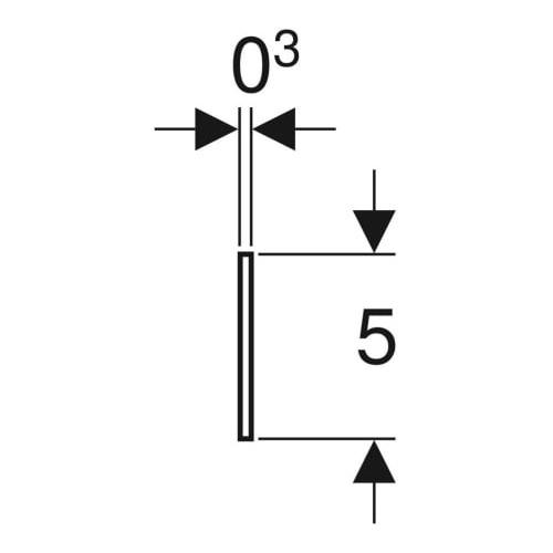 Geberit GIS Trennstreifen Rolle 30 m x 5 cm 461.036.00.1 - Bild 3