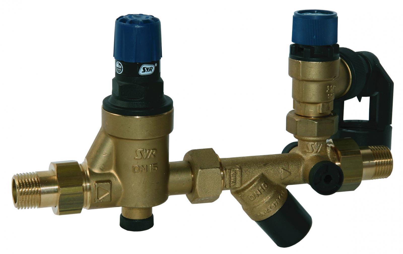 SYR Sicherheitsgruppe 25 SYRobloc 1/2'' 8 bar mit Druckminderer 0025.15.001 - Bild 1