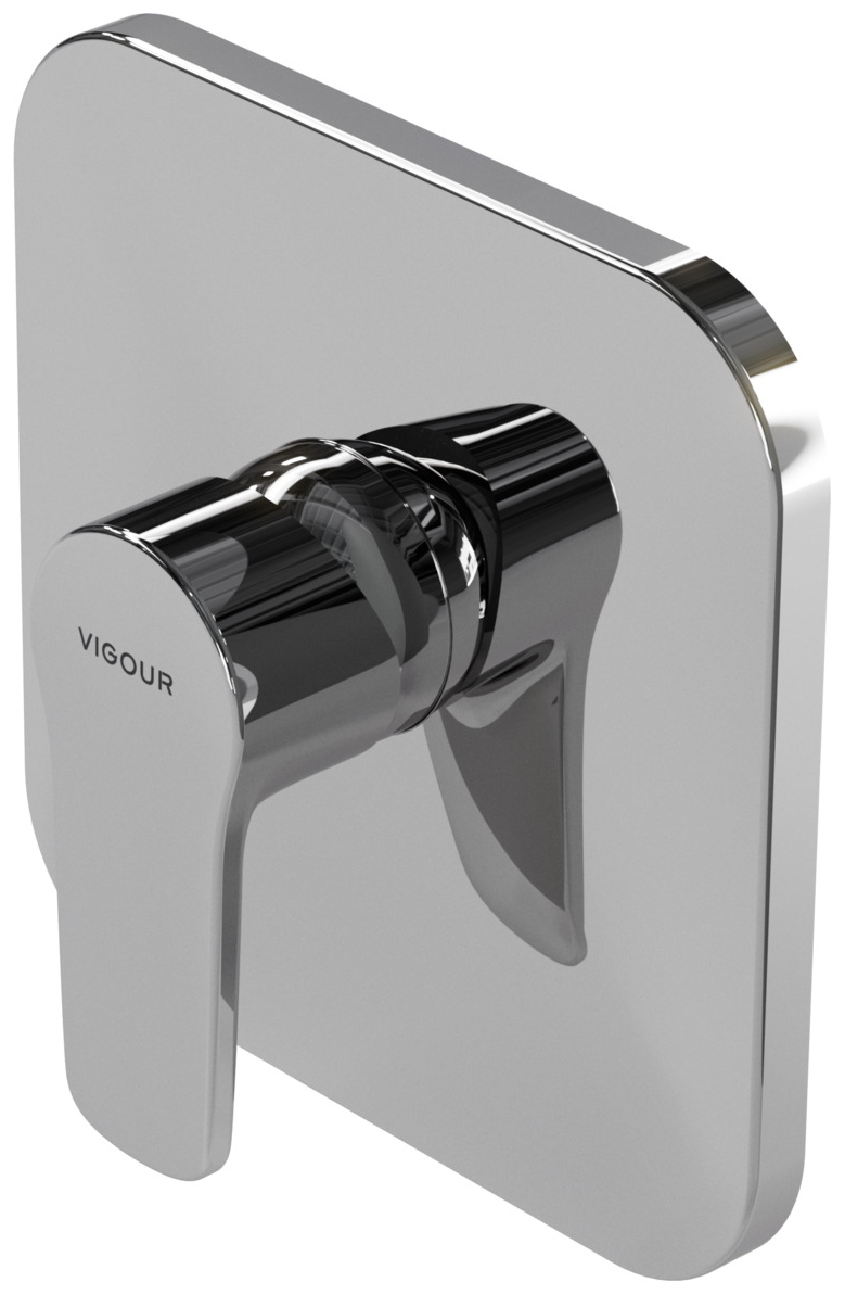 VIGOUR Farbset Einhand-Brausebatterie derby V3 verchromt