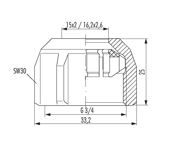 Hummel Klemmverschraubungen MKV-K Set Nr. 16