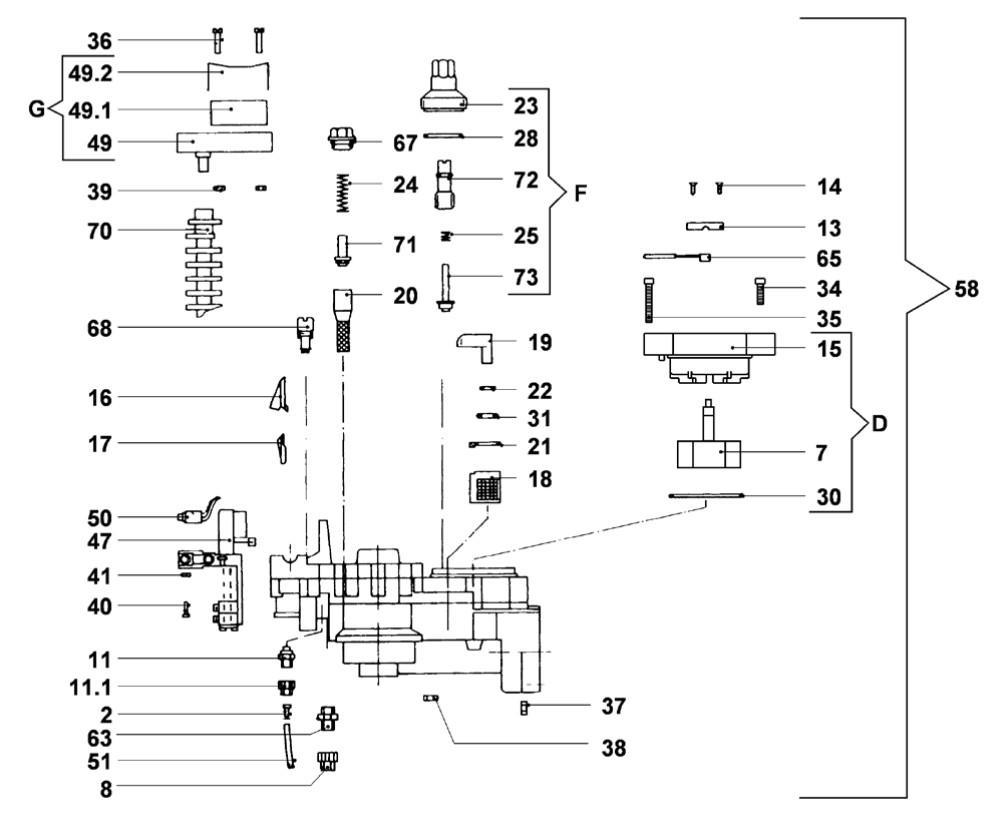 JUDO Verschleißteilset für Enthärtungsanlage Bioquell JBQ-Serie 2201032 - Bild 4