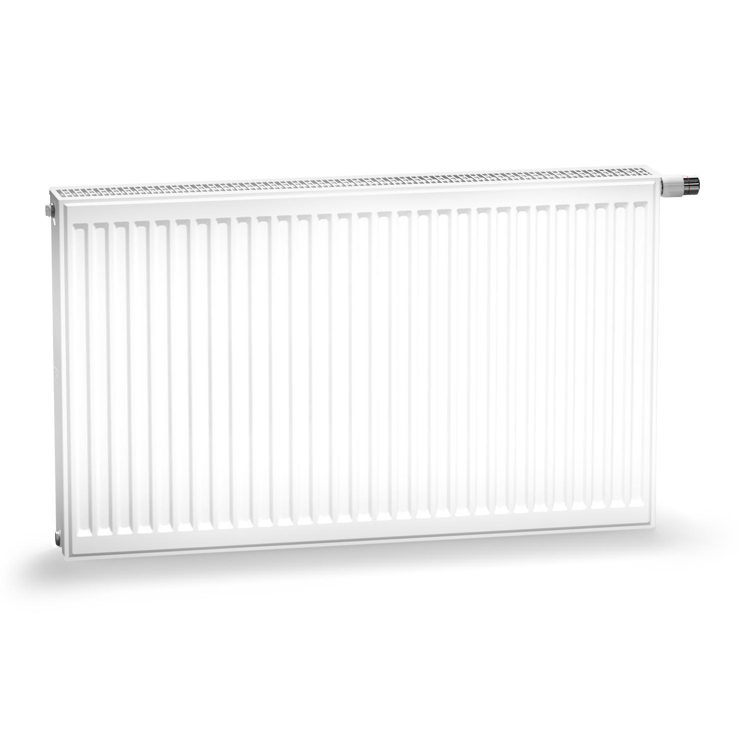 Kermi Flachheizkörper therm-x2 Profil-V Typ 12 900x500mm Ventil rechts inkl. Bohrkonsolenset