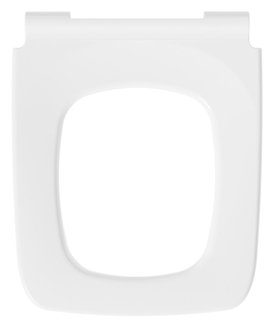 VIGOUR WC-Sitz derby plus ohne Deckel semi weiss, mit Scharnierwelle, abnehmbar - Bild 2