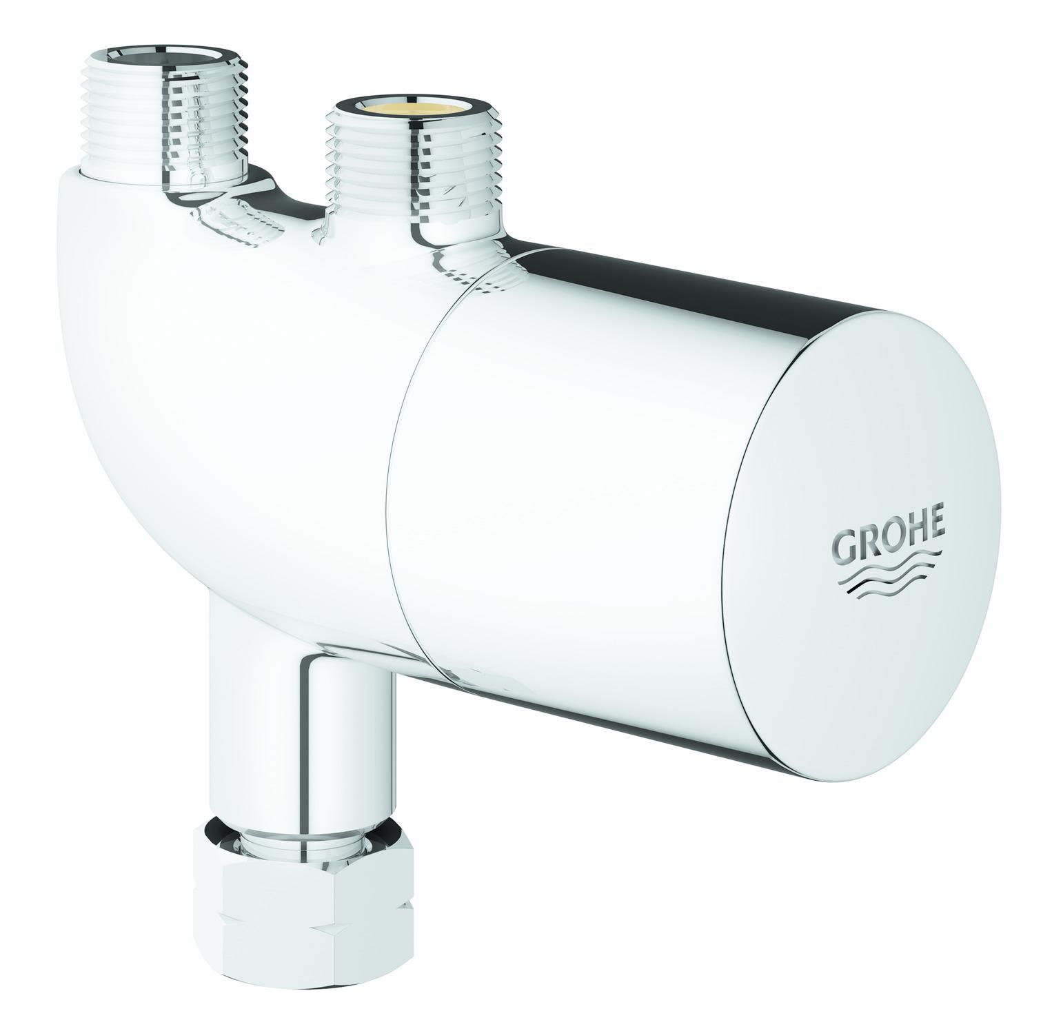 Grohtherm Micro Thermostat für Eckventil 3/8'' verchromt Verbrühschutz 34487000 - Bild 1