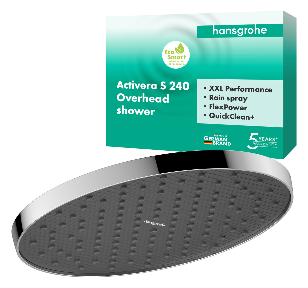 Hansgrohe Kopfbrause Activera S 240 1jet EcoSmart chrom