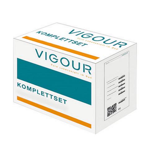 VIGOUR Wand-Tiefspül-WC Set One, spülrandlos, inkl. WC-Sitz mit Absenkautomatik und Montage-Set - Bild 3