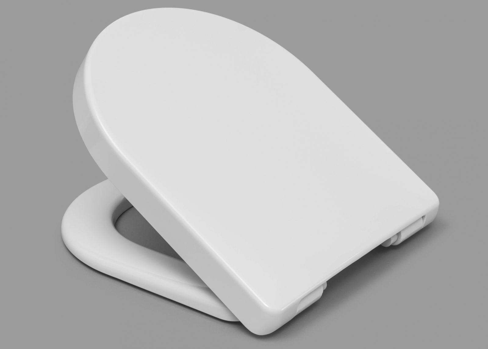 VIGOUR WC-Sitz clivia CLIVSIASOS weiss, abnehmbar, mit Absenkautomatik, für spülrandlose WC - Bild 1