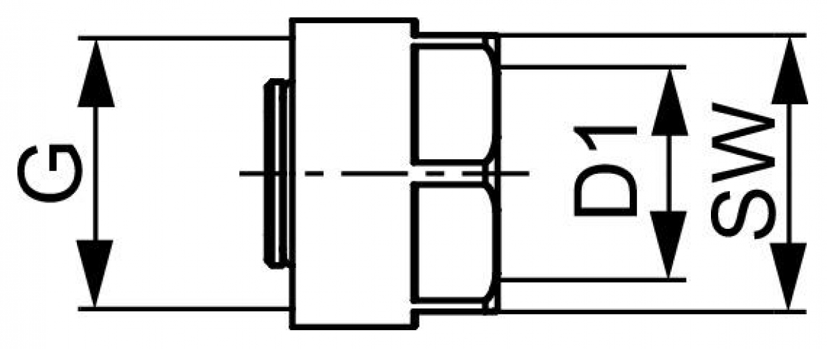 TECEflex Klemm-Anschlussadapter 14 mm Eurokonus 3/4'' IG für PE-Xc, 5S-Vollkunststoff-Rohr 713014 - Bild 2