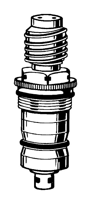 GROHE Thermoelement Dehnstoff 1/2'' chrom 47450000 - Bild 2