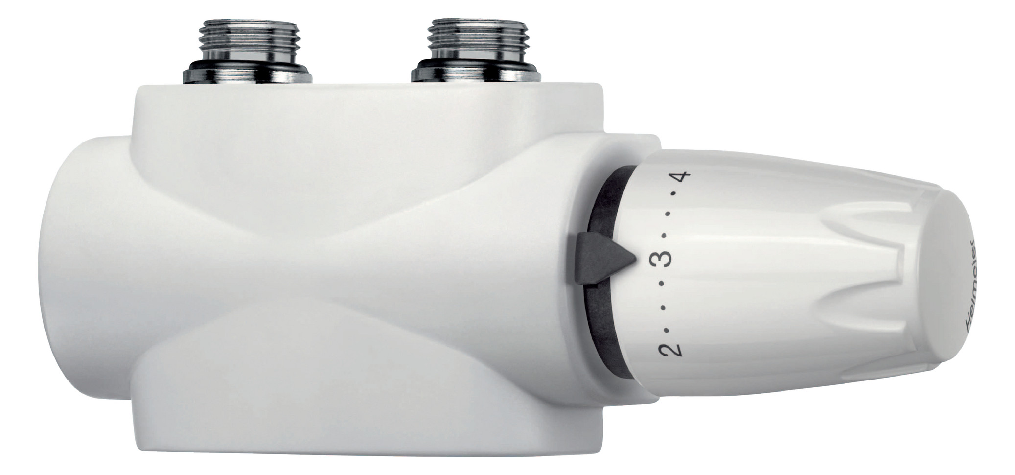 Heimeier Ventil Multilux 4-Set Zweirohr- und Einrohr, Durchgang/Eck, weiß 9690-42.000 - Bild 1