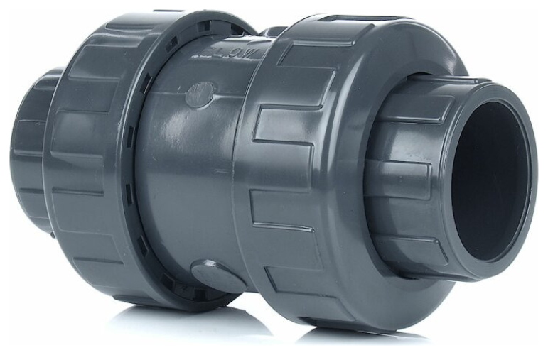 Cillit PVC-Kegelrückschlagventil 63 mm f. Schwimmbad federbelastet m. Klebemuffen
