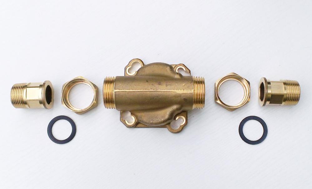 JUDO BIKO Hauswasserstation 1'' Baulänge 195 mm mit Verschraubungen 3,6 m³/h 8172002 - Bild 4