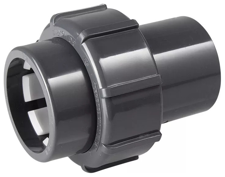 Cilit PVC-Übergangsverschraubung FlexFit 50mm Klemmstutzen x 50mm Klebestutzen