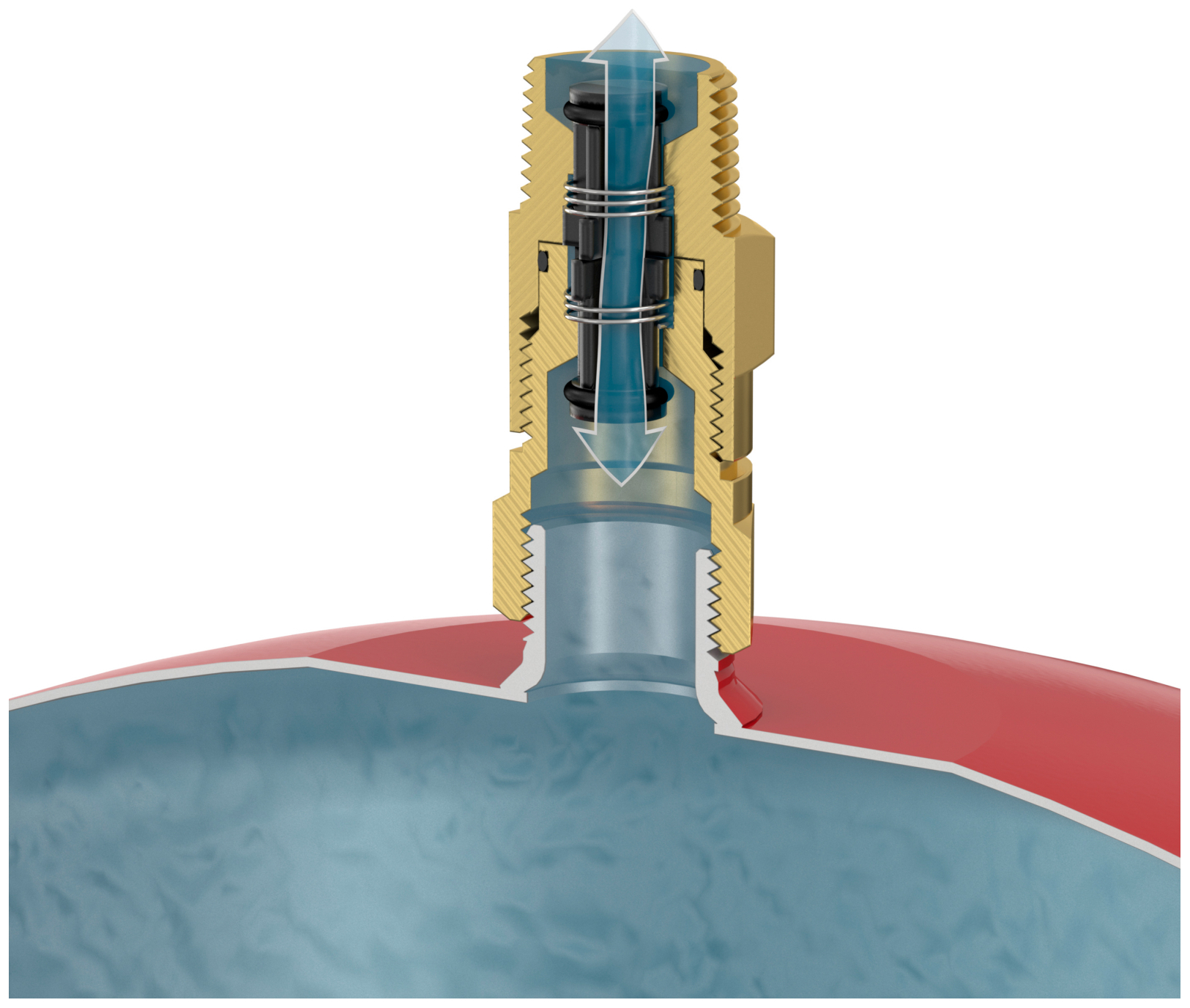 Flamco Flexfast Schnellkupplung 3/4'' i/a 27920 ohne Entlerrung für Gefässe bis 25 Liter - Bild 4