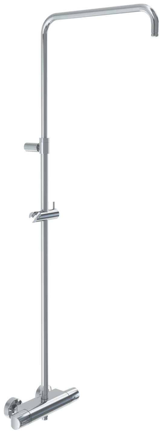 VIGOUR Duschsystem derby Thermostat Safe-Tec verchromt ohne KB, HB, BS