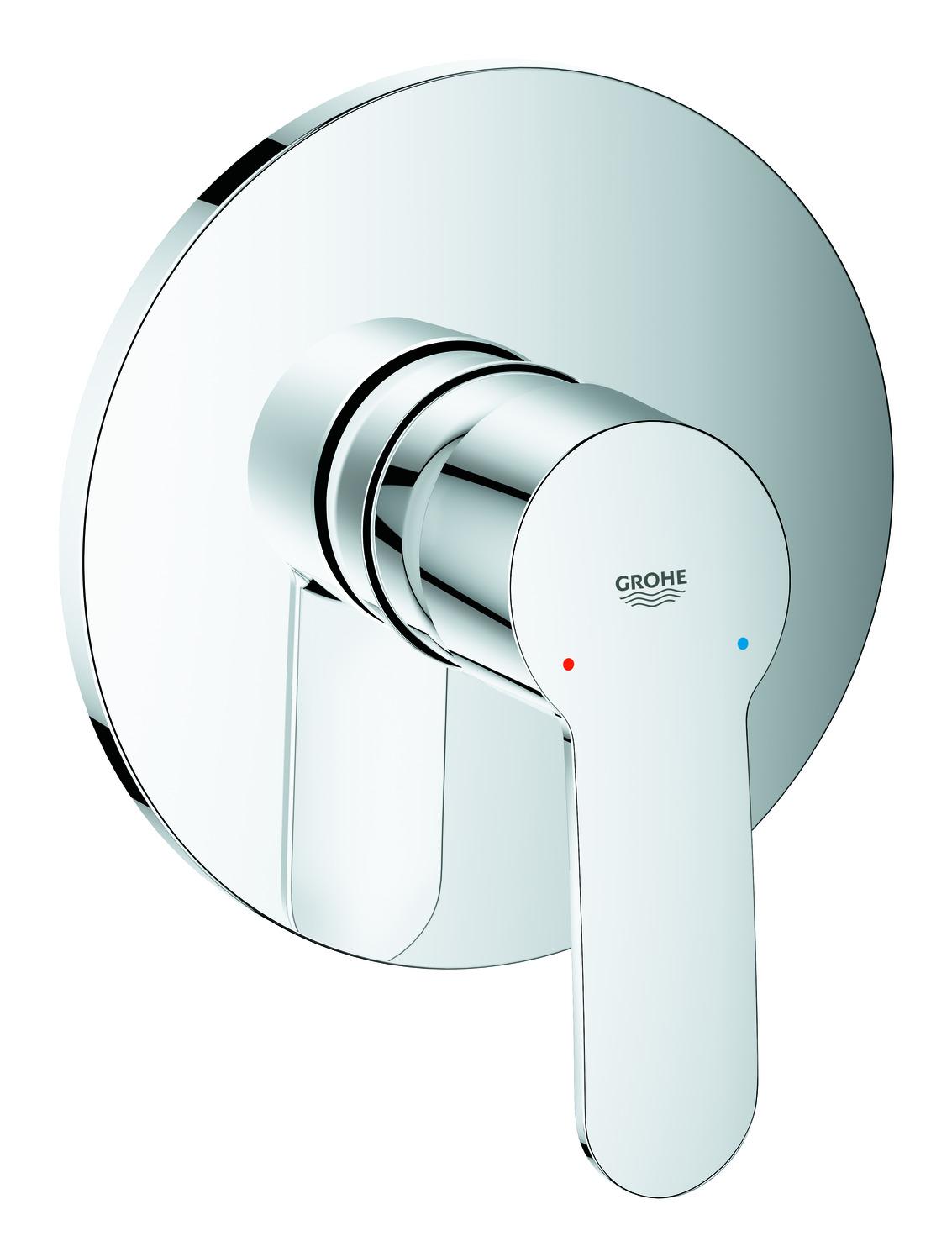 Grohe Brausebatterie Eurostyle C Fertigmontageset verchromt 24051002 für Rapido SmartBox - Bild 1