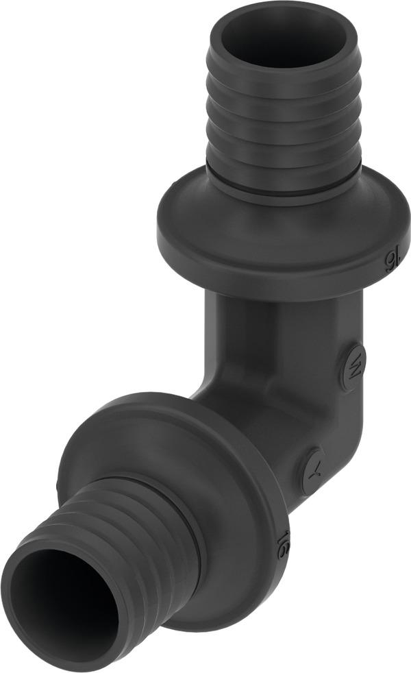 TECEflex Winkelkupplung 90 Grad 20x20 mm PPSU 737020 - Bild 1