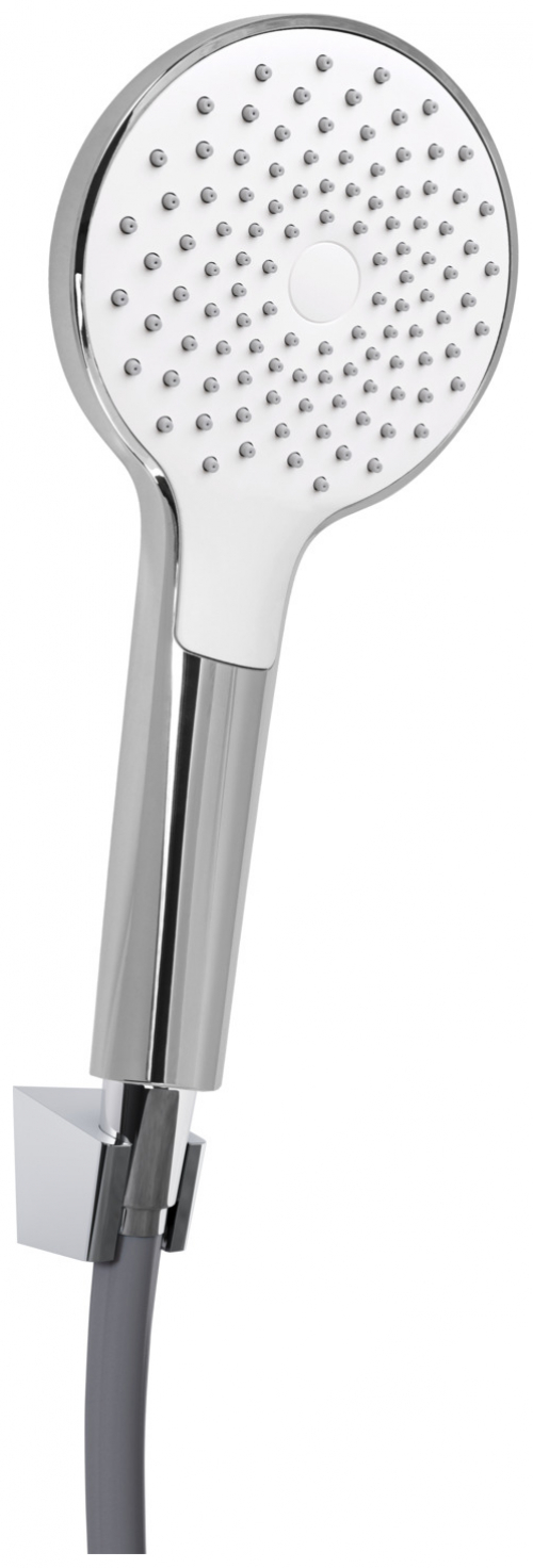 VIGOUR Wannenset individual 2.2 mit Wandhalter, Schlauch, Handbrause rund verchromt  - Bild 1