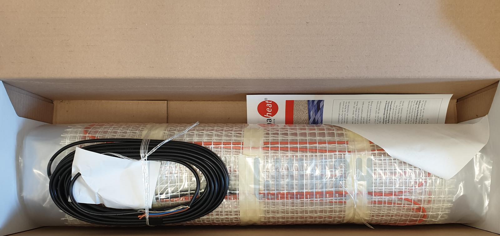 bamaheat Elektro-Dünnbettheizmatte EDM 10,0m², 50x2000cm, 1500 Watt, anschlussfertig 8000-43.00 - Bild 2