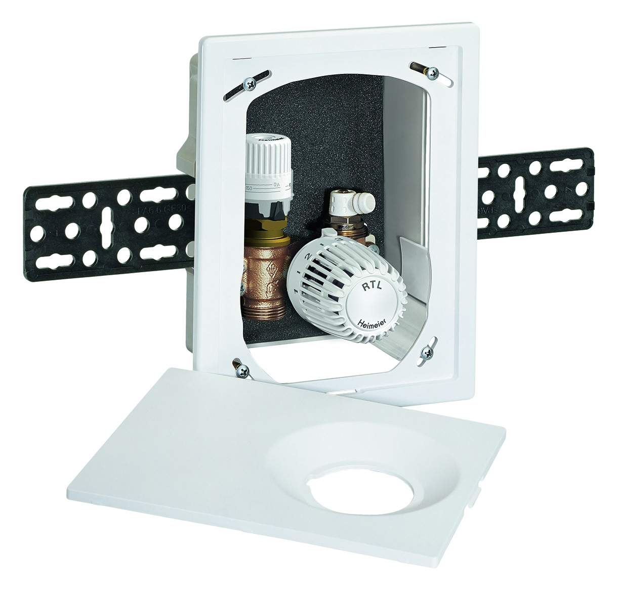 Heimeier UP-Kasten Multibox Eclipse RTL mit RTL, weiß 9319-00.800 - Bild 1