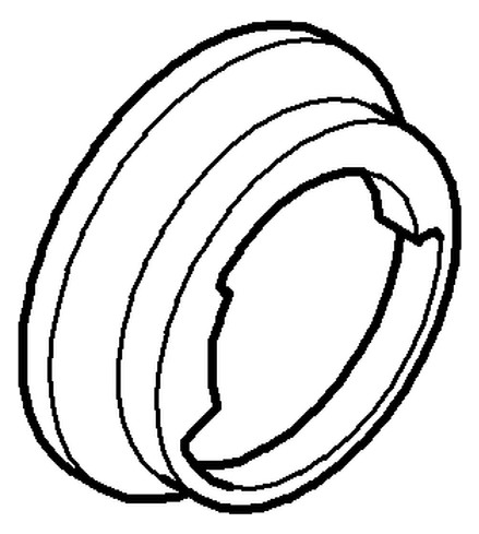 GROHE Anschlagring Grohmix DN 20 verchromt 03758000 - Bild 2