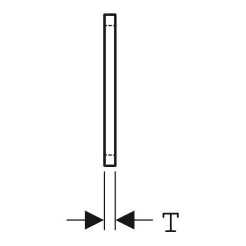 Geberit GIS Schalldämmplatte Montagewinkel 461.014.00.1 - Bild 3