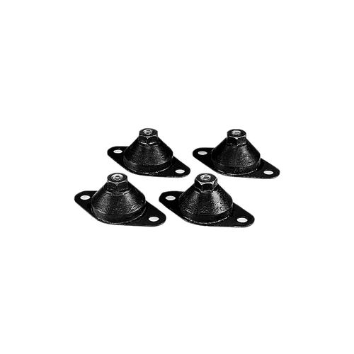 Helios Schwingungsdämpfer SDD 1 Gummi-Schwingelemente für Druckbelastung 4 Stk. 1452 - Bild 1