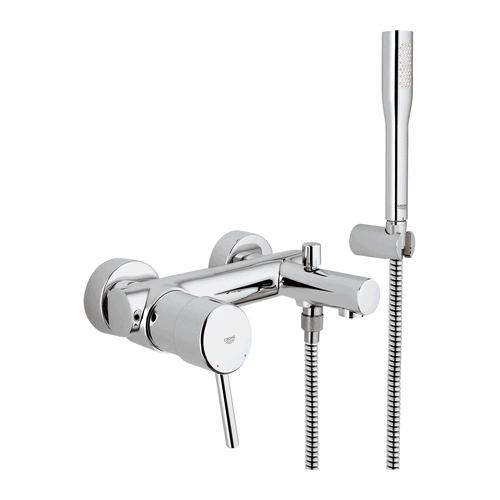 Grohe Wannenbatterie Concetto mit Brausegarnitur chrom 32212001 - Bild 1