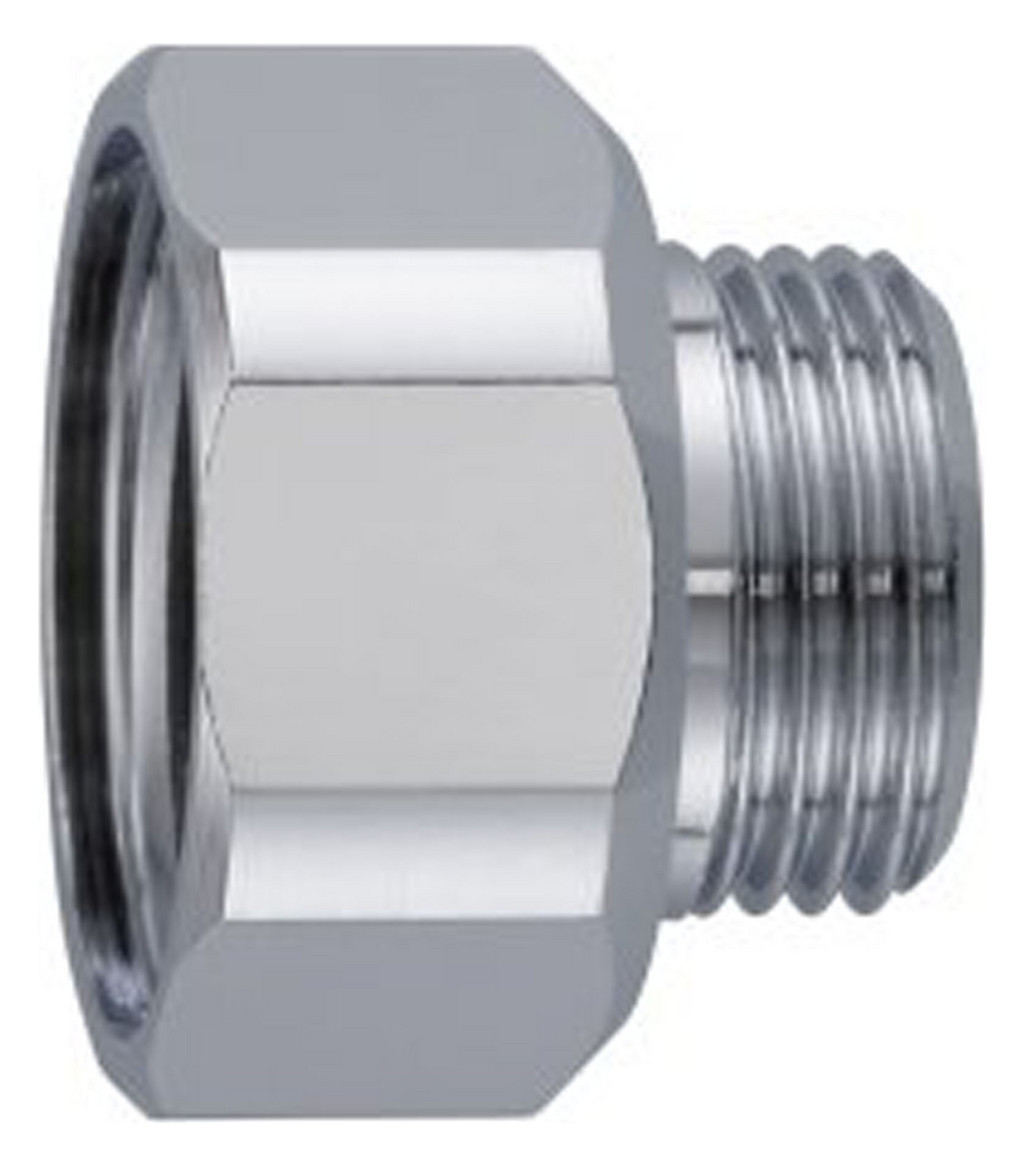 NEOPERL Reduktion Messing verchromt, IG 1/2'' x AG 3/8''