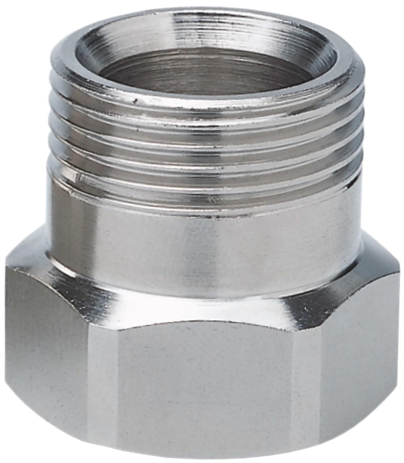 Hummel Verlängerung 30 mm G 3/4 IG x G 3/4 AG, Messing vernickelt 2555343401 - Bild 1