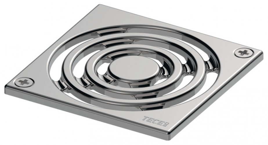 TECEdrainpoint S Designrost 100x100 mm Edelstahl verschraubbar 3665000 - Bild 1