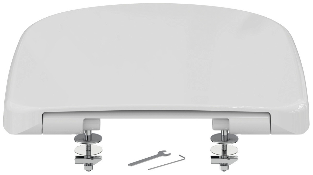 Ideal Standard WC-Sitz Eurovit weiß ohne Absenkautomatik T679201 - Bild 4