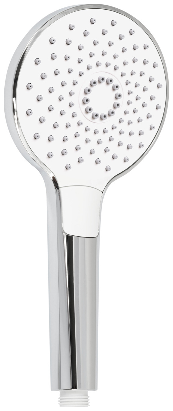 VIGOUR Handbrause V2 rund d=120mm 3-strahlig verchromt