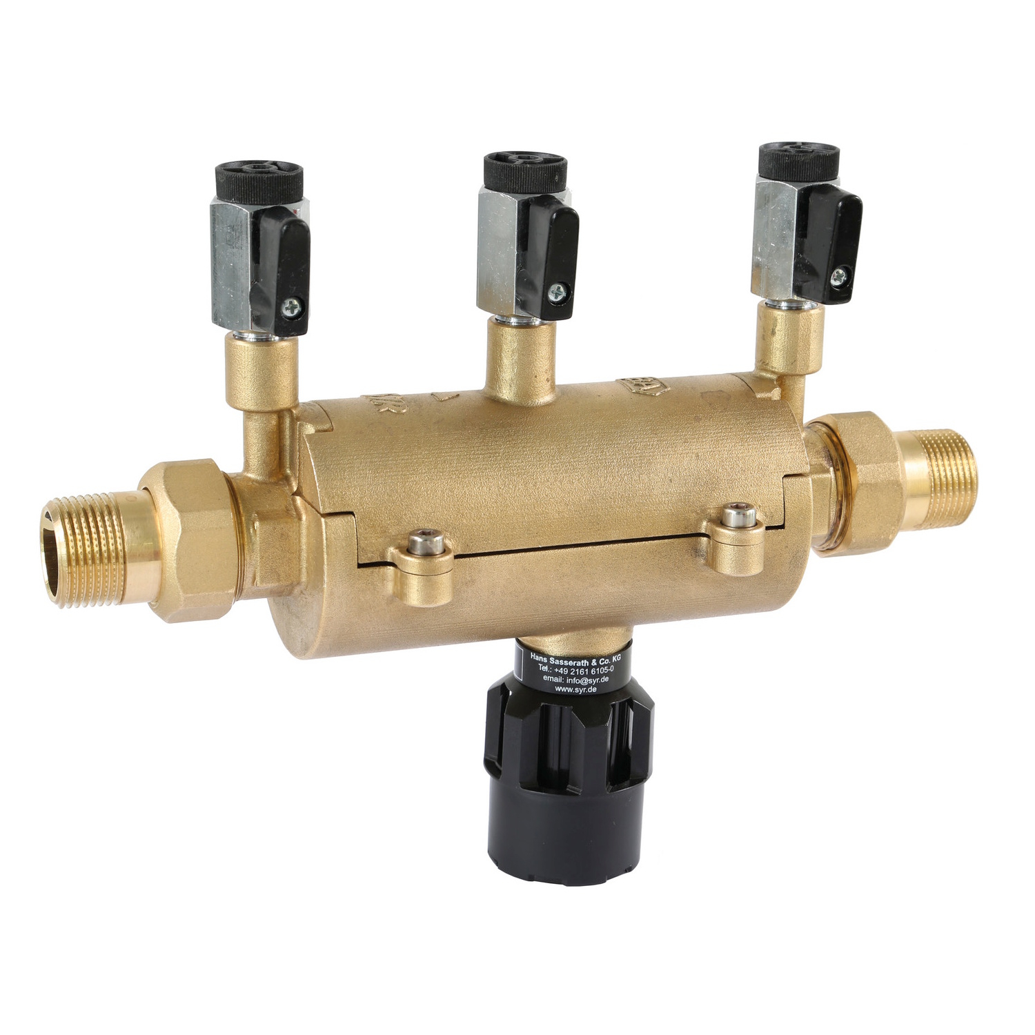 SYR Systemtrenner BA 6610 In-line LF, DN 15, R 1/2, bleifreies Gehäuse