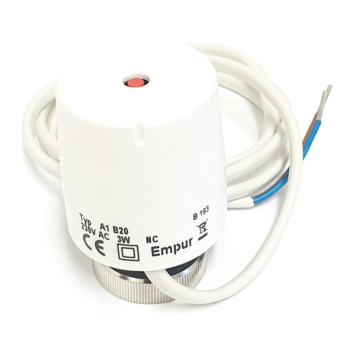 EMPUR Stellantrieb PUR DRIVE ''Regelset V'' 230V IP44 M28x1,5 stromlos geschlossen 520030 - Bild 1