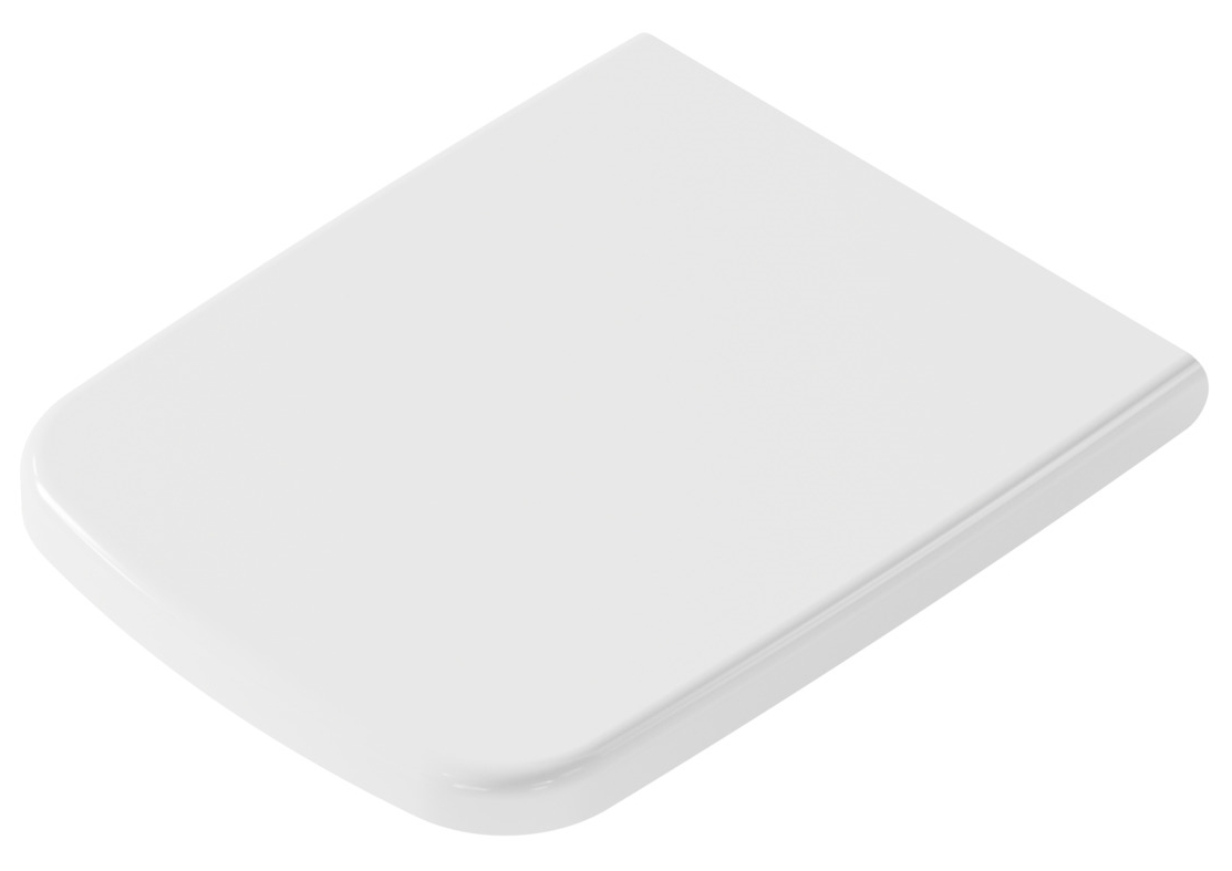 VIGOUR WC-Sitz derby style DERSTYSI weiss mit Edelstahlscharnier  - Bild 3