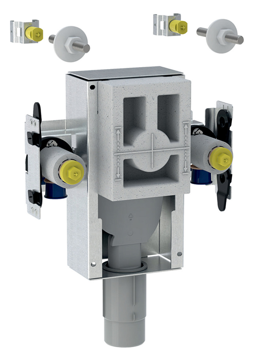 Geberit GIS Waschtisch-Set mit UP-Geruchsverschluss BF - Bild 1