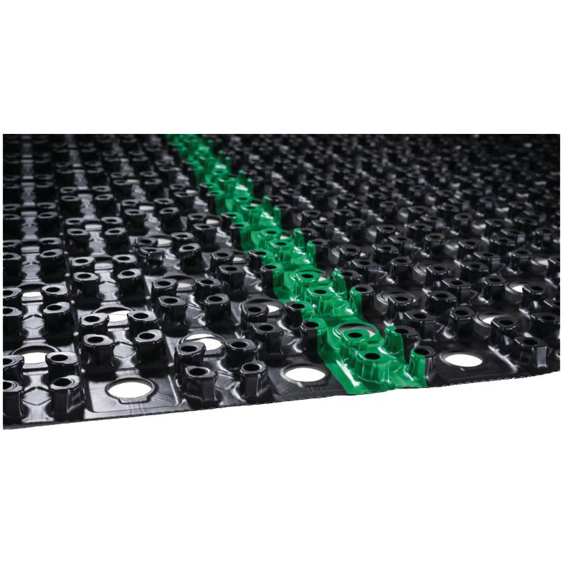 Empur top-Nopp® mini Noppenelement 725x1025x17 mm für Rohre 15 mm 080051 - Bild 1