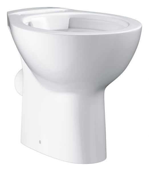 Grohe Stand-Tiefspül-WC Bau Keramik Abgang waagerecht spülrandlos alpinweiß 39430000 - Bild 1
