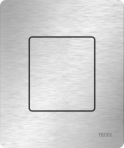 TECEsolid Urinal-Betätigungsplatte Edelstahl gebürstet inklusive Kartusche 9242430 - Bild 1