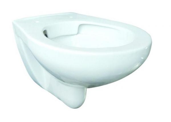 VIGOUR Wand-Tiefspül-WC one ohne Spülrand weiß - Bild 1