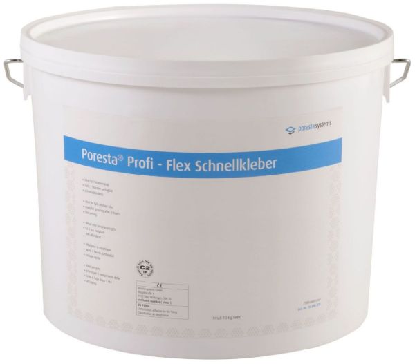 Poresta® Duschsystem ProfiFlex Schnellkleber Eimer 10kg 18.200.208 - Bild 1