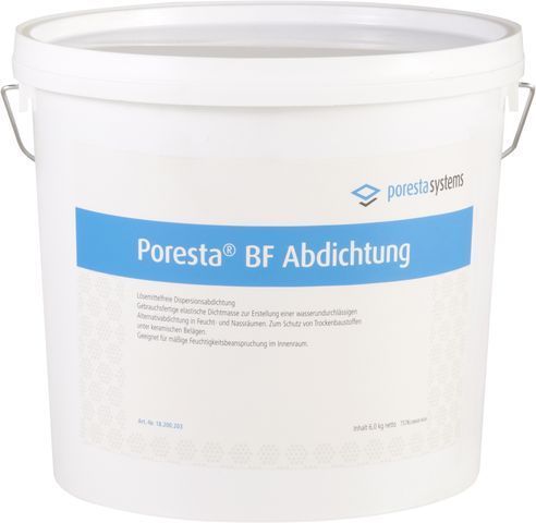 Poresta® Duschsystem Abdichtmaterial BF Abdichtung 6 kg 18200203