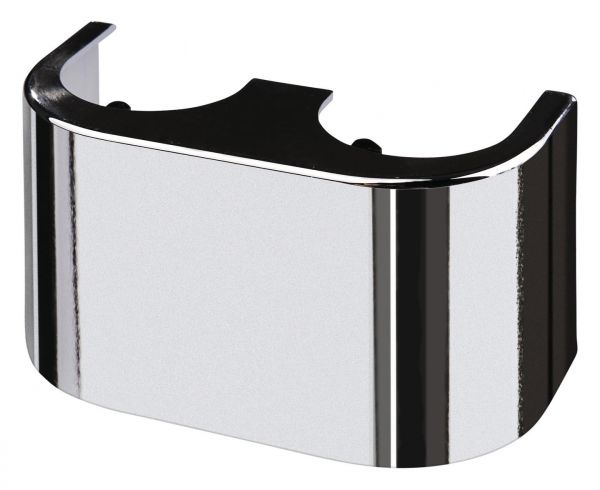 Simplex Designverkleidung für Hahnblock Durchgang, Kunststoff verchromt F10095 - Bild 1