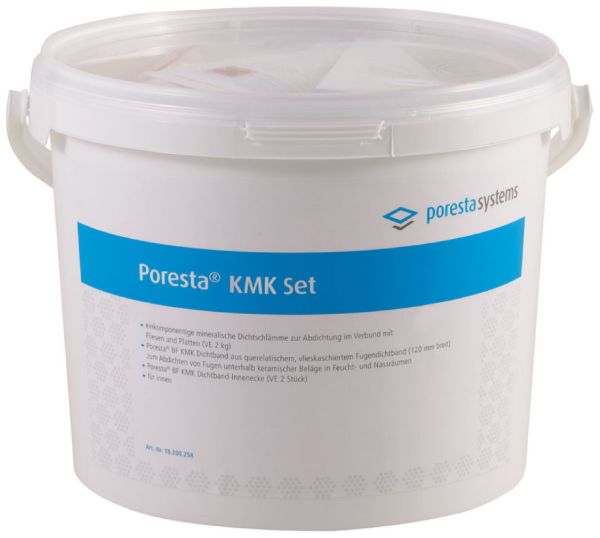 Poresta® Duschsystem Abdichtmaterial Abdichtset KMK Eimer 2kg 18.200.258 - Bild 1