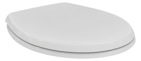 Ideal Standard WC-Sitz Eurovit rund Softclose weiß mit Absenkautomatik W303001 - Bild 1