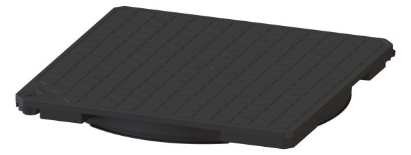 KESSEL-Abdeckplatte schwarz 830050, zu Aqualift F Compact und Aqualift S Compact - Bild 1