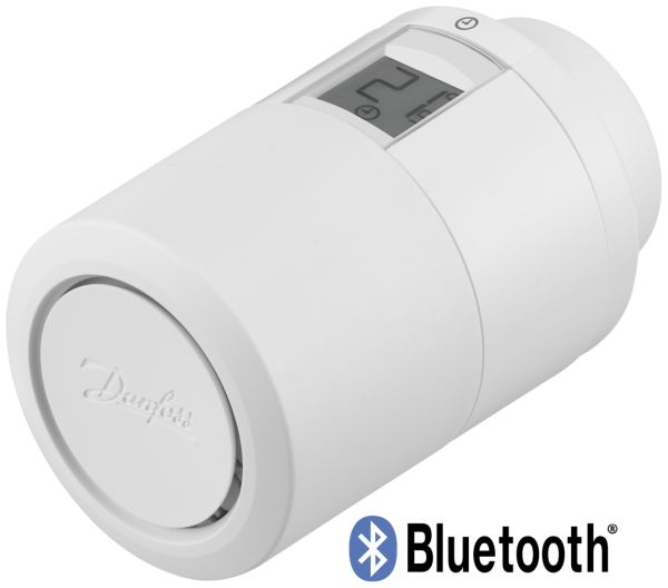 Danfoss Elektronischer Heizkörperthermostat Eco Home Stand-alone-Regler weiss mit Bluetooth 014G1001 - Bild 1